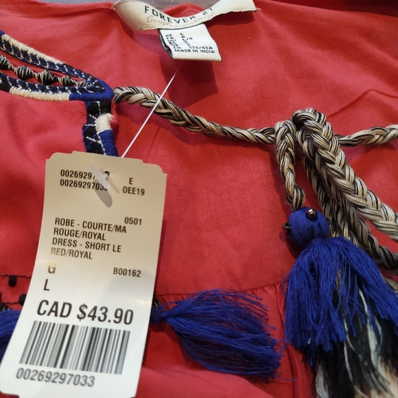 NWT Forever 21 Dress Size Large - Picture 3 of 4